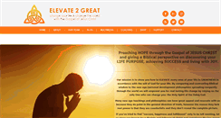 Desktop Screenshot of elevate2great.com